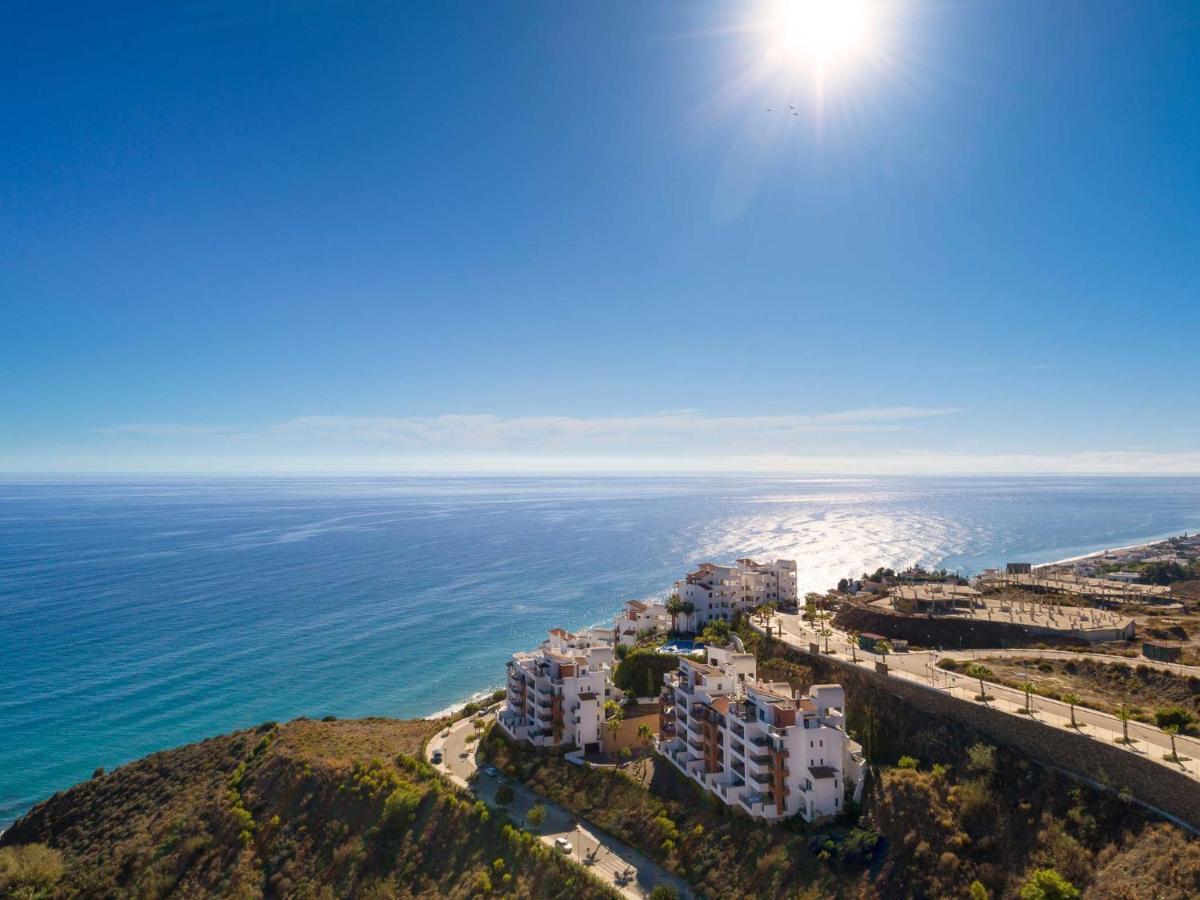 Precioso Apartamento 1 Dormitorio Con Vistas Mar Frontal Torrox Exteriör bild